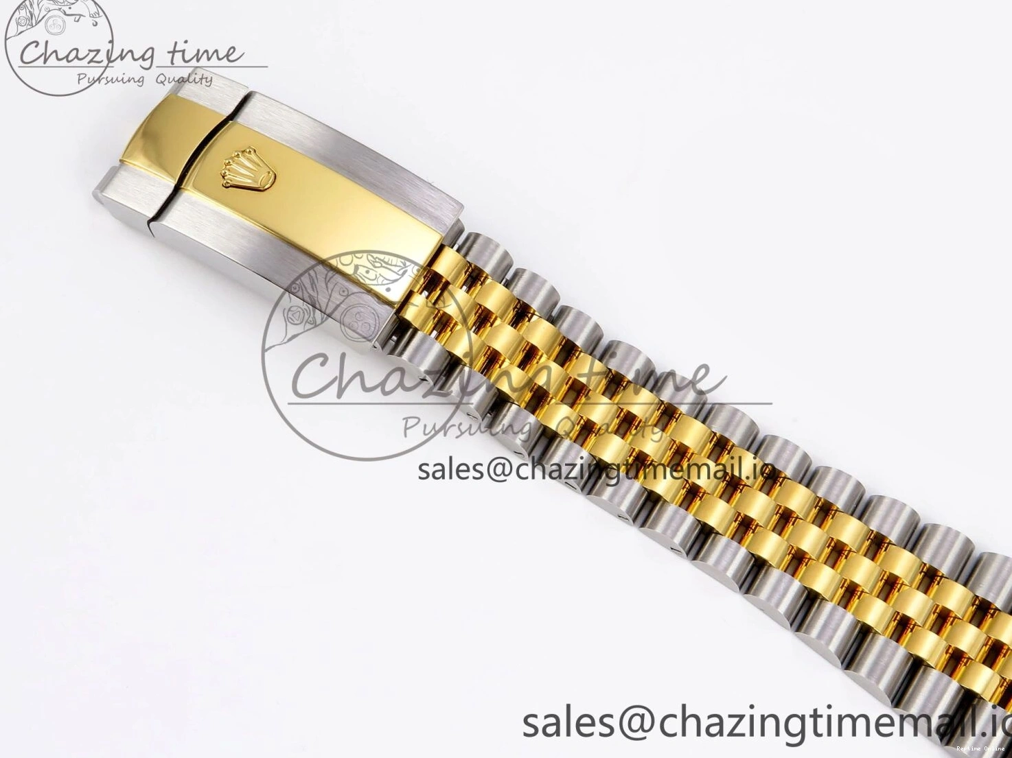 0108 EyeCatching DateJust 41 SS YG ARF 1:1 Best Edition 904L Steel White MOP Dial on Jubilee Bracelet SH3235 (Gain Weight) 1222